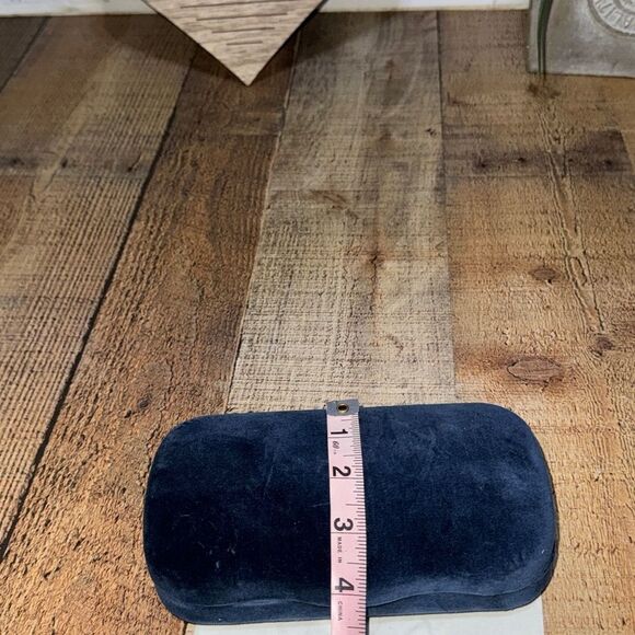 Gucci blue Velvet Sunglasses Eyeglasses Case & cloth